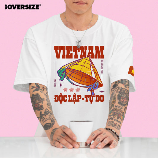 Áo Thun VIỆT NAM Lăng Bác, Quốc Khánh 2/9 THEOVERSIZE