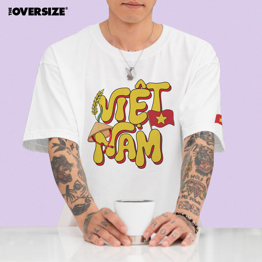 THEOVERSIZE Áo Thun Việt Nam Gen Z Tự Hào Dân Tộc